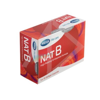MEGA-We-care0AHigh-Potency-Vitamins-Formula0AMEGA0AWe-care0A8-COMPLEX0ANATB0AHigh-Potency-0A3x-10-Softgel-Capsules