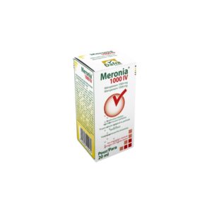 MERONIA 1000MG INJ 30ML 1'S