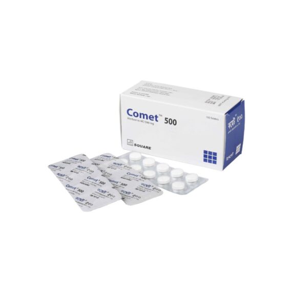 METFORMIN (COMET) 500MG TABS 100'S