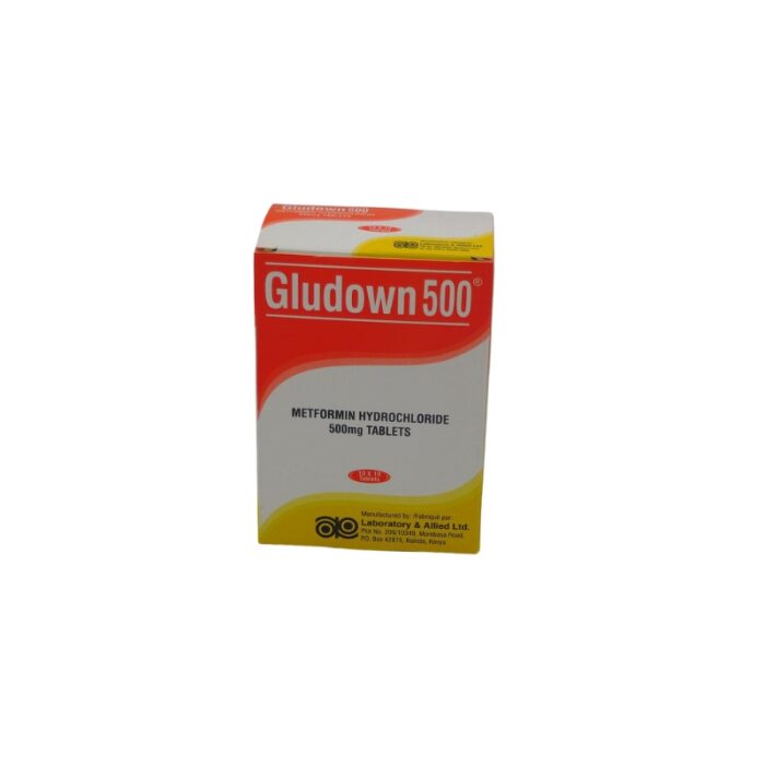 METFORMIN (GLUDOWN) 500MG TABS 100'S