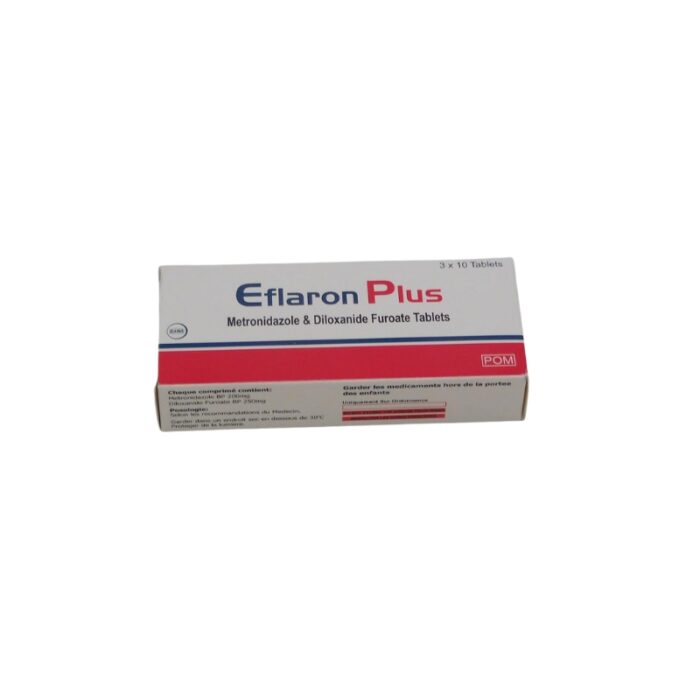 METRONIDAZOLE (EFLARON PLUS) TABS 30'S