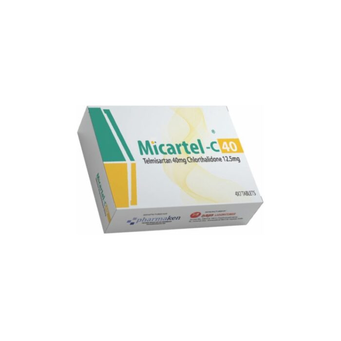 MICARTEL AMC 40 (TELMISARTAN) TABS 28'S