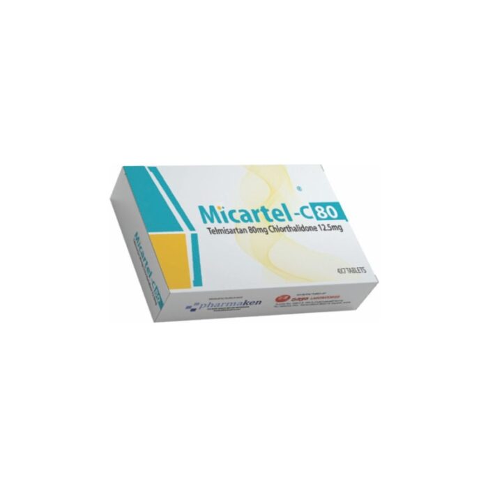 MICARTEL AMC 80 (TELMISARTAN) TABS 28'S