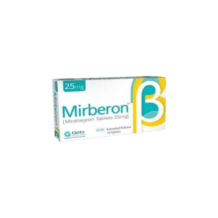 MIRBERON 25MG TABS 30’S MIRBERON 25MG TABS 30’S