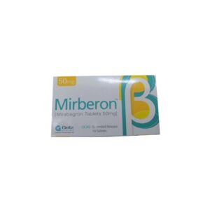 MIRBERON 50MG TABS 30’S