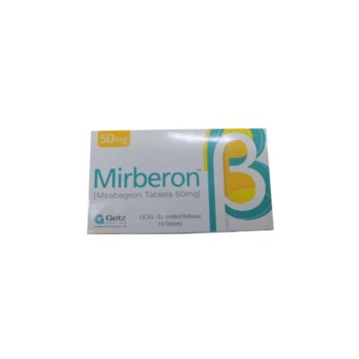 MIRBERON 50MG TABS 30’S