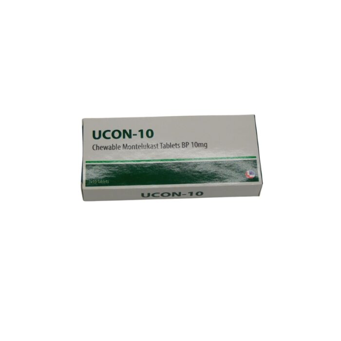 MONTELUKAST (UCON) 10MG TABS CHEWABLE 30'S