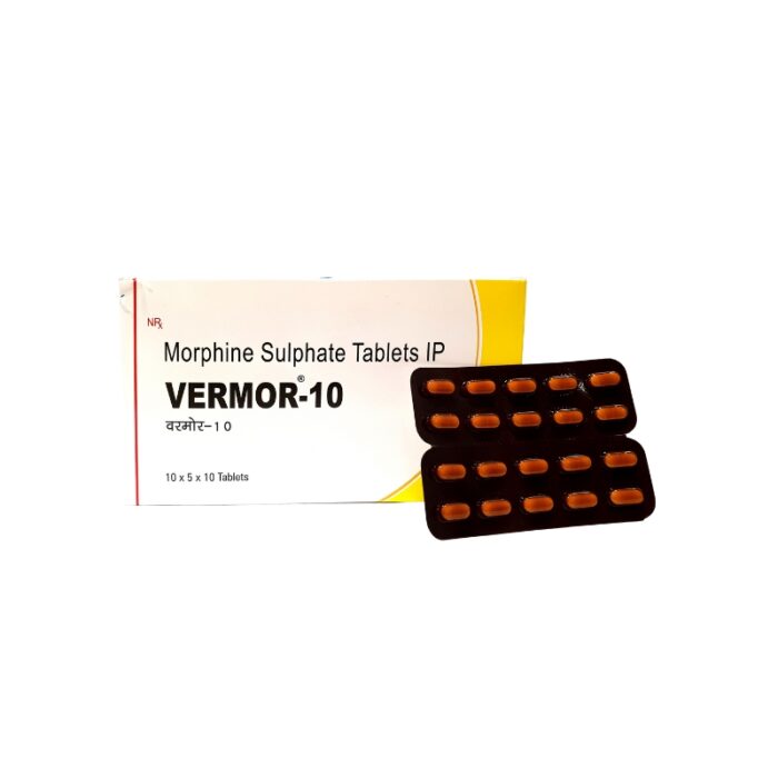MORPHINE SULPHATE (VERMOR) 10MG TABS100'S