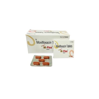 MOXIFLOXACIN (M-FLOX) 400MG 5'S