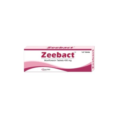 MOXIFLOXACIN (ZEEBACT) 400MG TABS 5'S