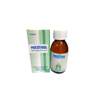 MUCOTHIOL 5% SYRUP 125ML
