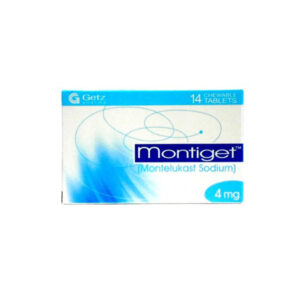 MONTIGET TABS 4MG 14'S CHEWABLE