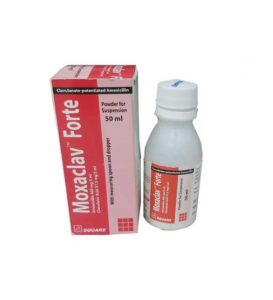 AMOXICLAV  (MOXACLAV FORTE) 457MG 50ML