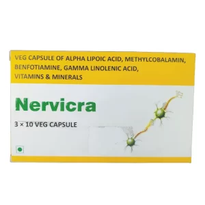 NERVICRA SOFTGELS 30'S