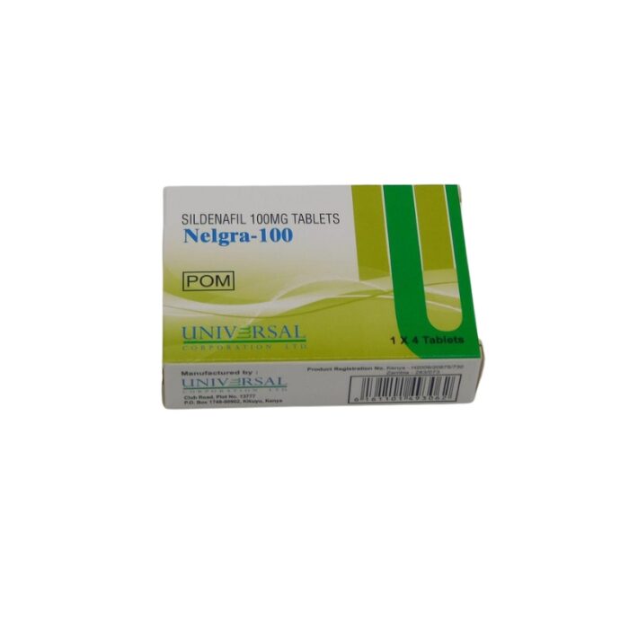 NELGRA 100MG TABS 4'S