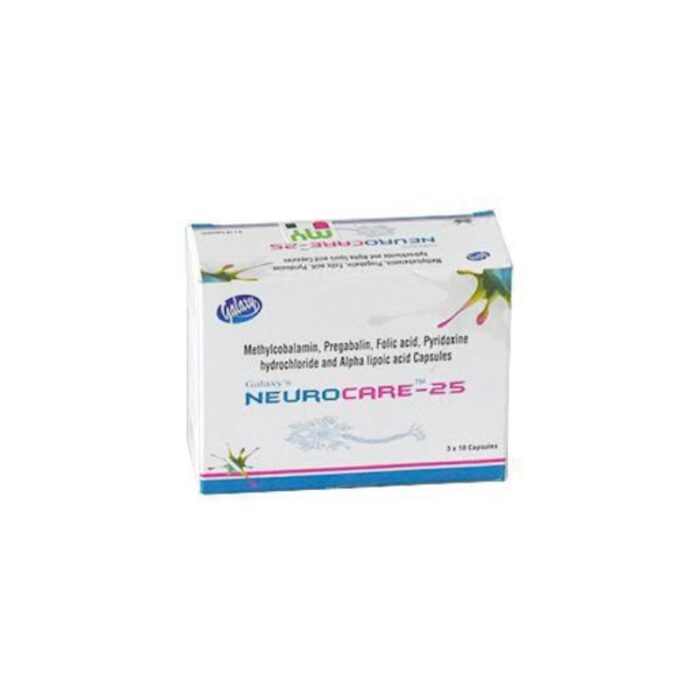 NEUROCARE 25MG CAPS 30'S