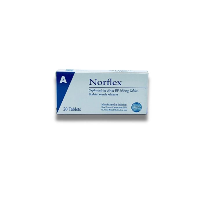 NORFLEX TABS 100MG 20'S