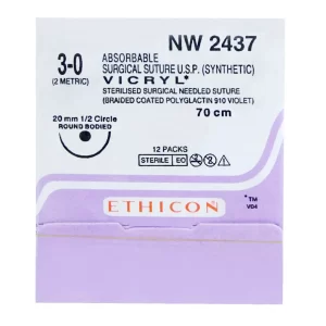 VICRYL SUTURE NO. 3/0 ROUND BODY