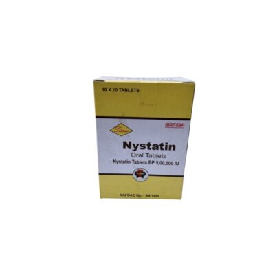 NYCOSTAT ORAL TABS 100'S