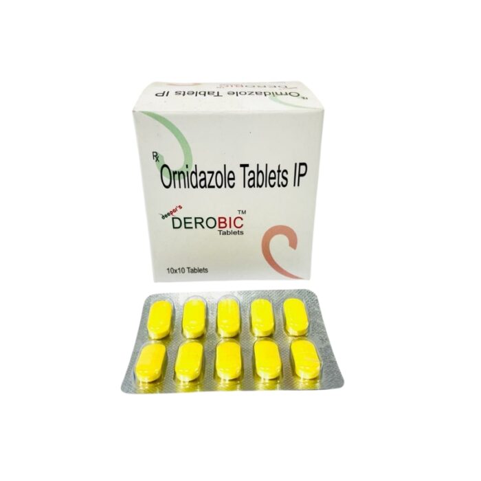 ORNIDAZOLE (DIAROBIC) 500MG 10'S