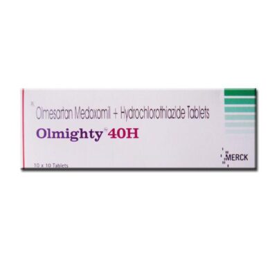 Olmighty 40H Tablet,Olmesartan Medoxomil 40mg,Hydrochlorothiazide 12.5mg,price,uses,side Effects - Drugcarts