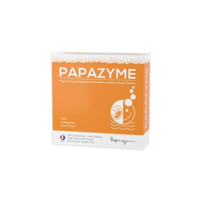 PAPAZYME EFFERVASENT TABS 8'S