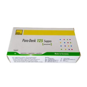 PARA-DENK 125MG SUPPOS 10S