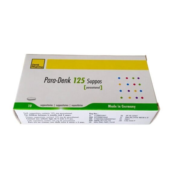 PARA-DENK-125MG-SUPP
