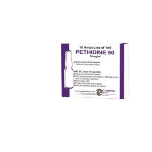 PETHIDINE INJ. 50MG/1ML AMPS 10'S(LABOREX)