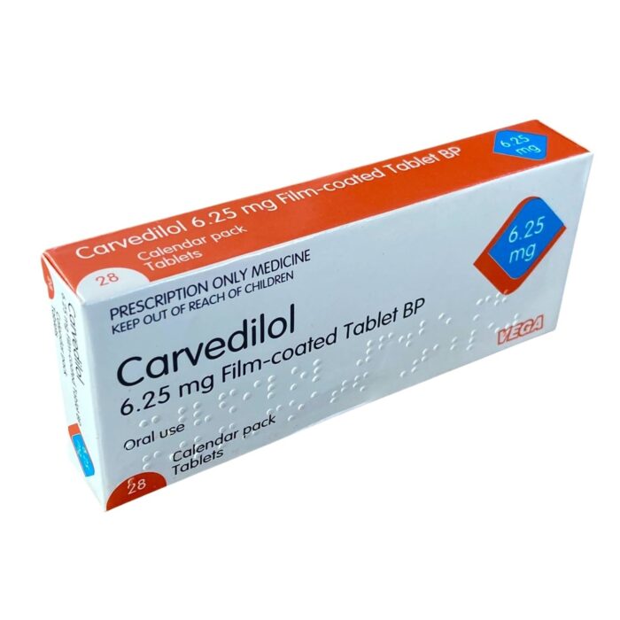 [PNC_VGA-45] Carvedilol tabs 6.25mg 28's VEGA