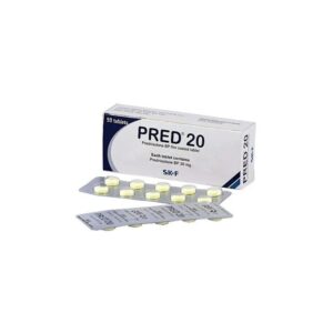 PRED 20MG 30'S