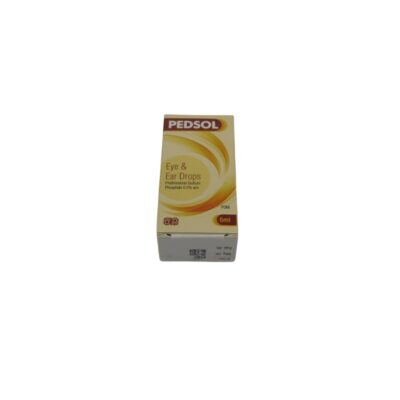 PREDNISOLONE (PEDSOL) EYEEAR DROPS 5ML
