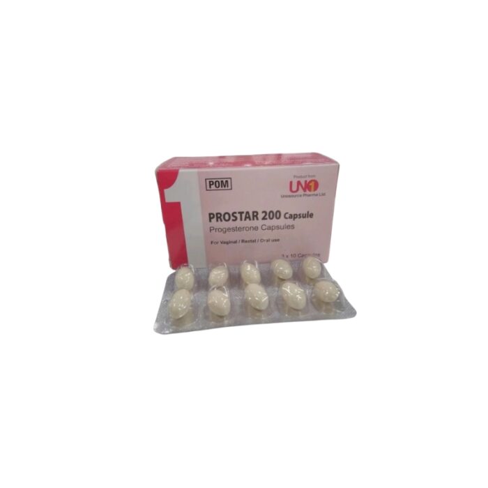 PROGESTERONE (PROSTAR) 200MG 30'S