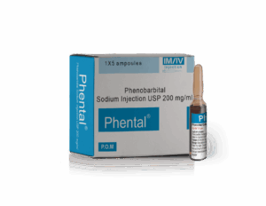 PHENOBARBITAL  INJECTION (PHENTAL) 200MG/ML 5'S