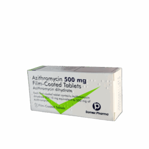 AZITHROMYCIN   (XOLIDE) 500MG  TABS 3'S