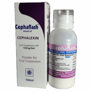 CEPHALEXIN (FELAXIN) 125MG/5ML 100ML