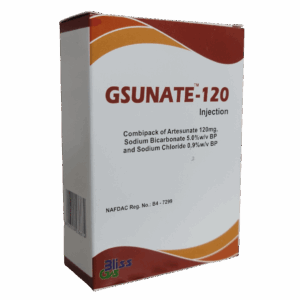 ARTESUN (GSUNATE) INJ 120MG/VIAL 1ML 1'S
