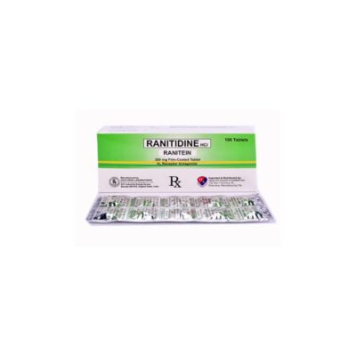 RANITIDINE TABS 300MG 100'S