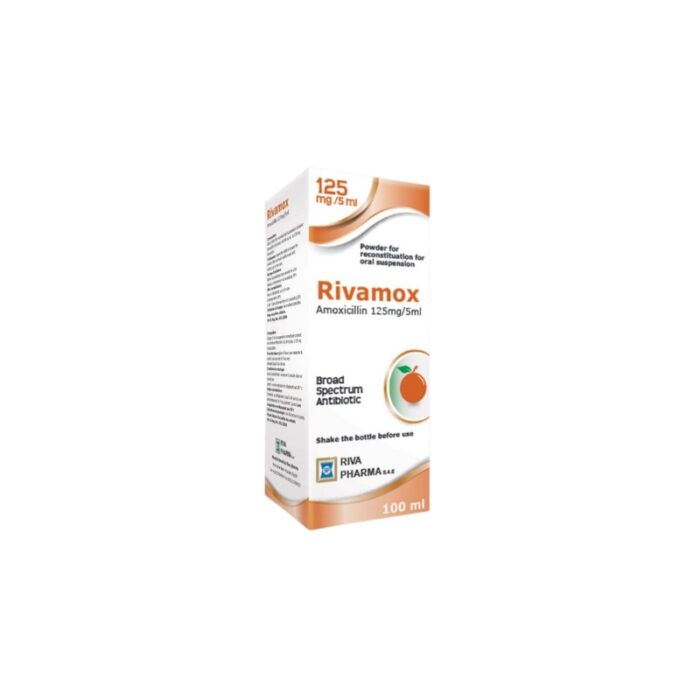 RIVAMOX SUSP 125MG5ML 100ML