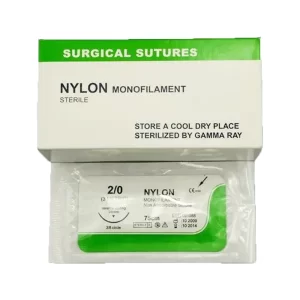 NYLON SUTURE NO. 2/0 REVERSING CUTTING 40MM/ 45MM