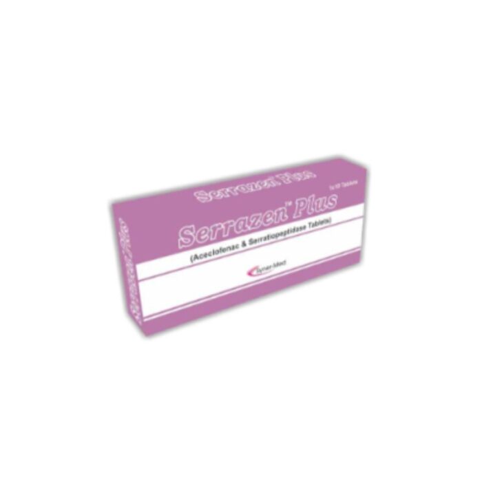 SERRAZEN PLUS TABS 10'S