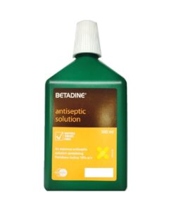 BETADINE ANTISEPTIC SOLN.10% 500ML