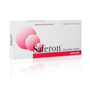 SAFERON PLUS CHEWABLE TABLETS 30'S