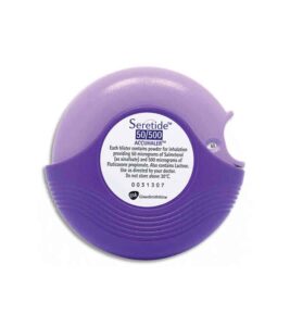 SERETIDE ACCUHALER 50/500MCG 60D