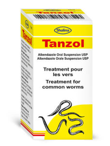 ALBENDAZOLE (TANZOL) SUSP 10ML