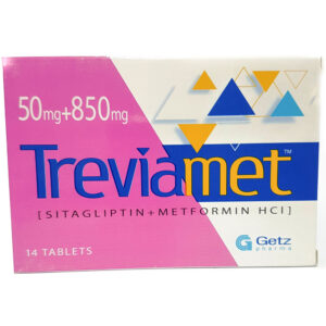 TREVIAMET TABS 50MG+850MG 14'S