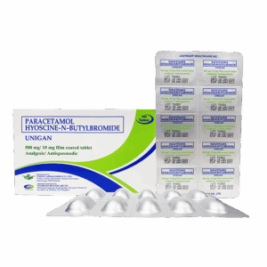 UNIGAN TABS 500/10 MG 100'S