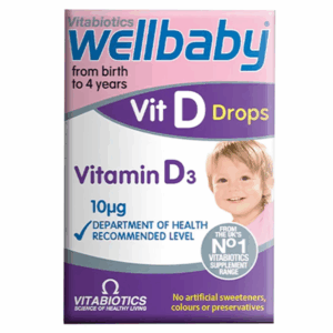 WELLBABY VITAMIN D DROPS 30ML