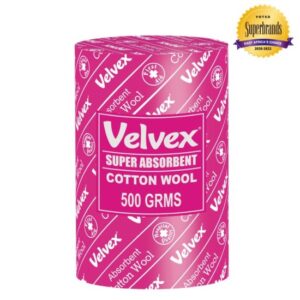COTTON WOOL 500GM VELVEX