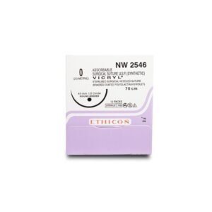 VICRYL SUTURE NO. 1 ROUND BODY 40MM